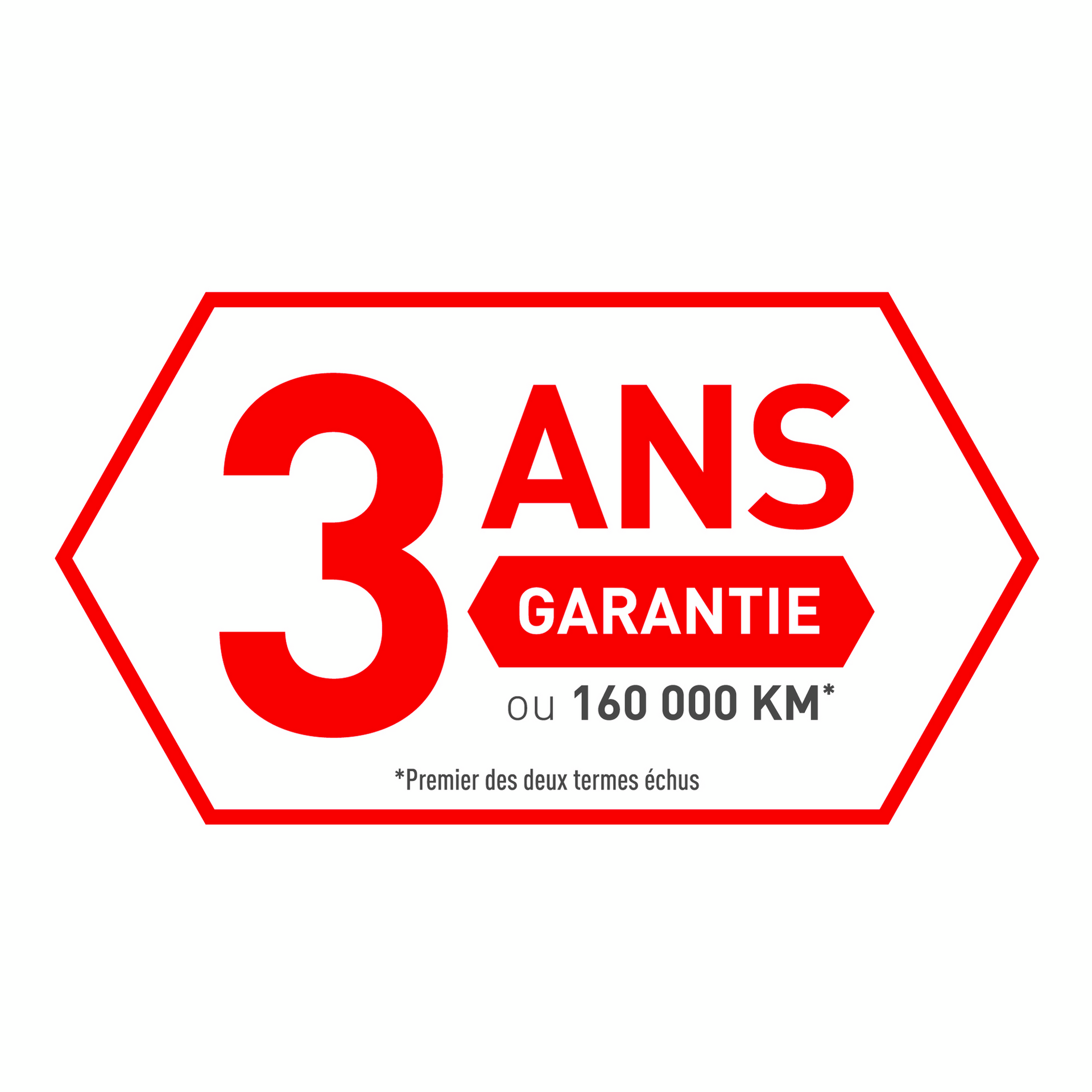 3 ans garantie