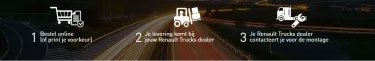Nieuwe accessoires webshop Renault Trucks