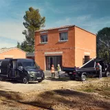 Renault Trucks Master Van and Chassis on a construction site
