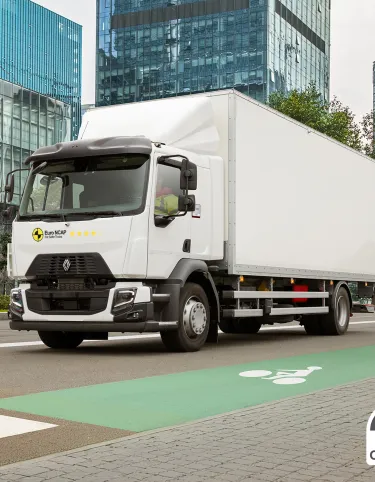 Renault Trucks D Euro NCAP 4 stars